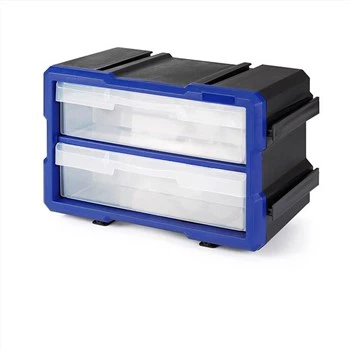 2- منظم أجزاء الأدراج القابلة للتكديس والتشابك