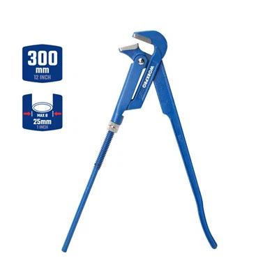 مفتاح ربط الأنابيب ذو الفك المستقيم مقاس 38 مم