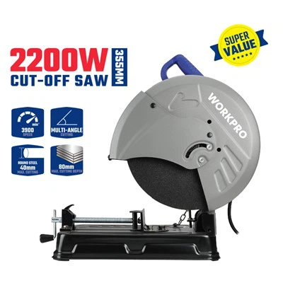 منشار قطع WORKPRO مقاس 355 مم (14 بوصة).