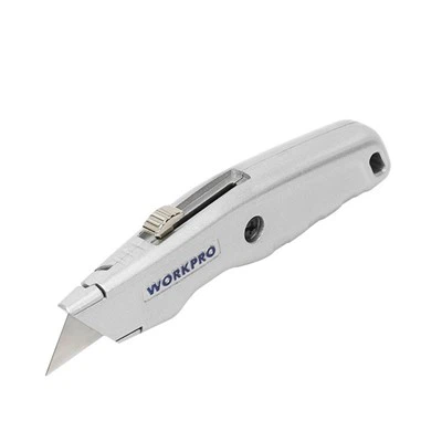 سكين WORKPRO من الألومنيوم القابل للسحب