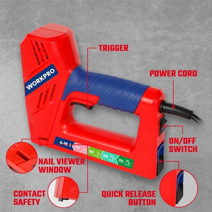 WORKPRO 1200W CORDED 4-IN-1 NAIL GUN suppliers